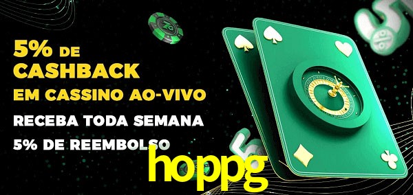 Promoções do cassino ao Vivo hoppg